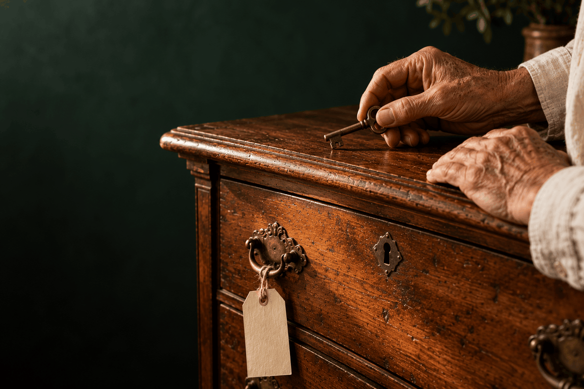 Muebles antiguos heredados. Cómo trasladar lo que perteneció a tu familia